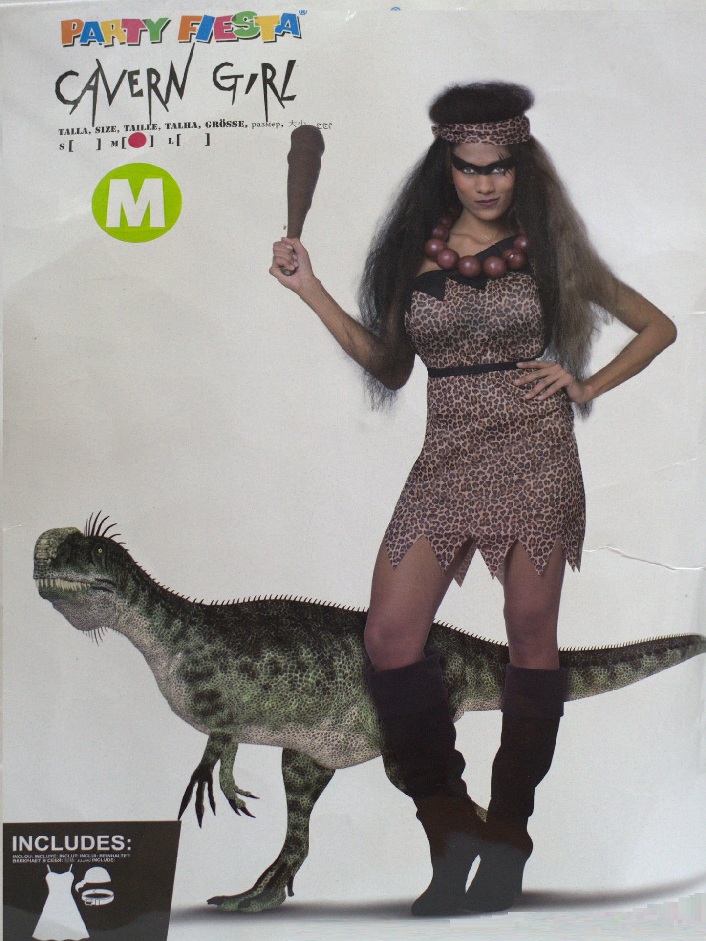 DISFRAZ TROGLODITA MUJER SEXY