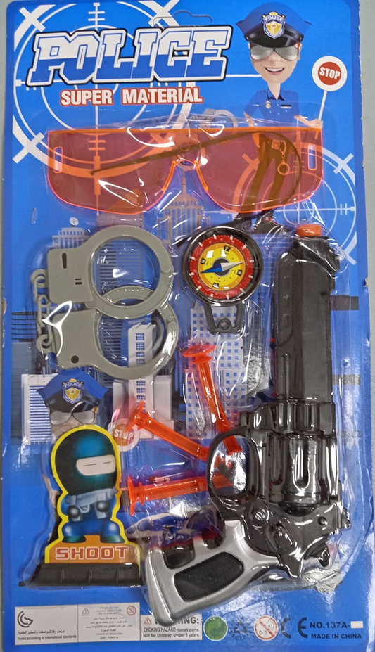 SET DE POLICIA BLISTER COMPLET