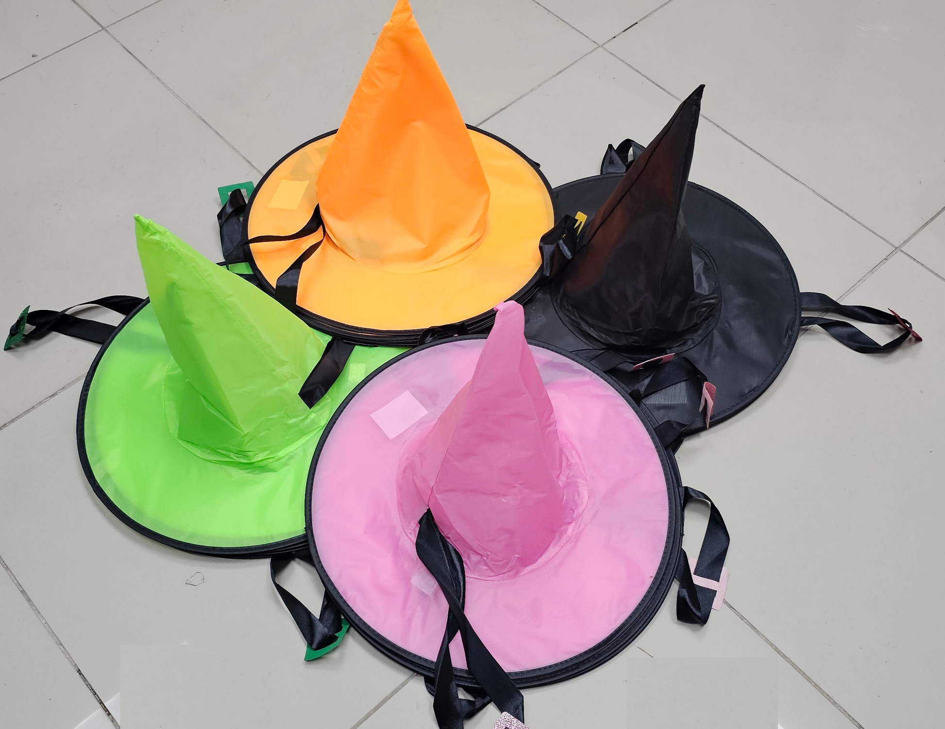 SOMBRERO BRUJA CON LUZ