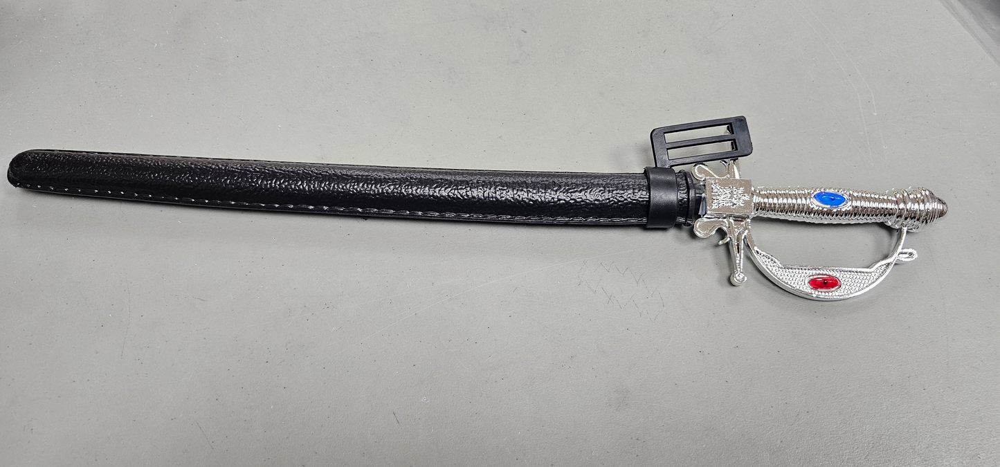 ARMA ESPADA PLAST BANDIDO 65CM