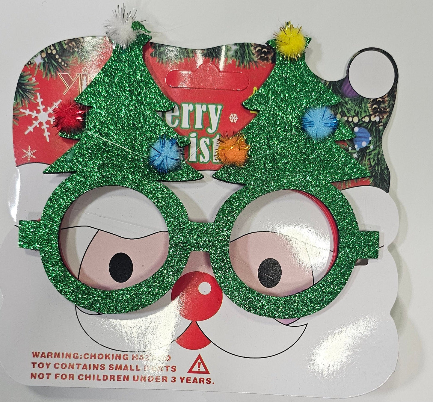 LENTES NAVIDAD VERDE