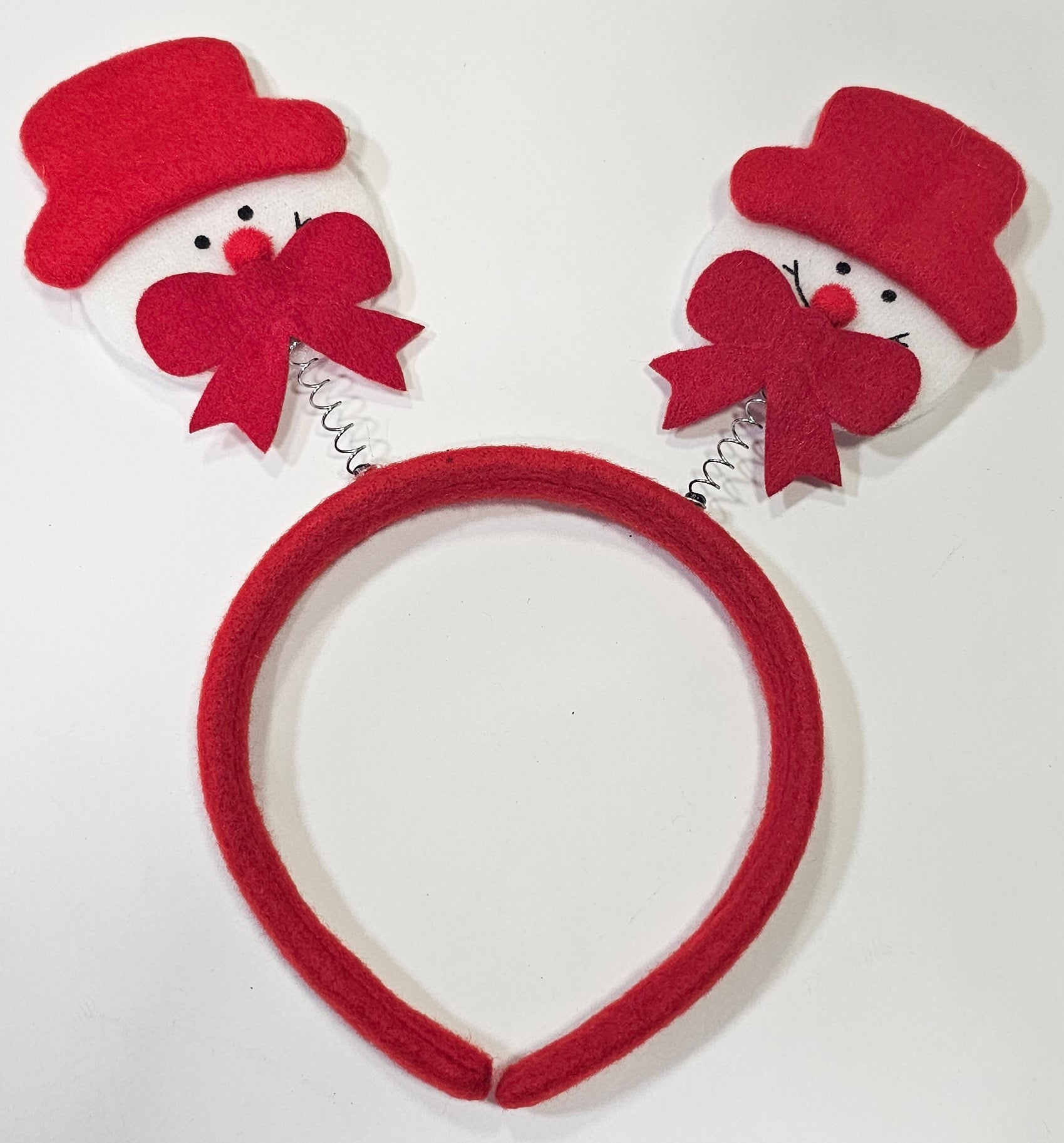 DIADEMA MUNECO DE NIEVE