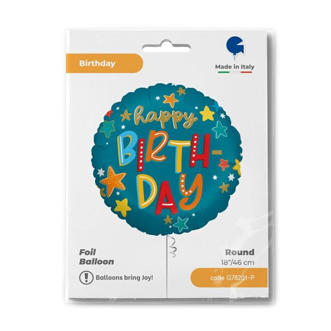 GLOBO R18 STARS BDAY