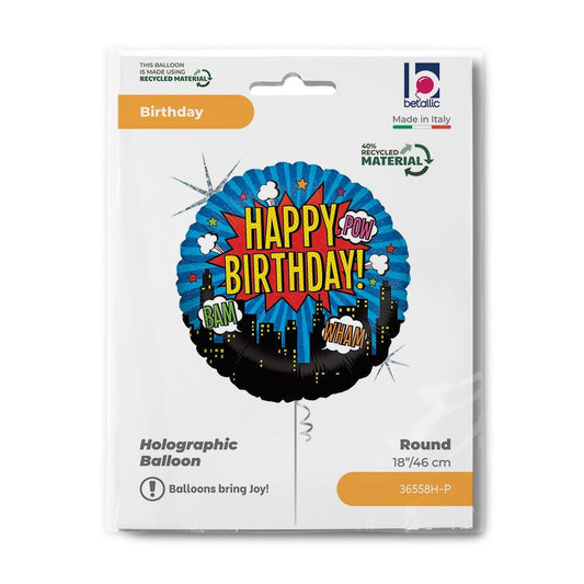 GLOBO SUPER HERO BDAY 18PG