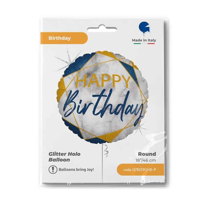 GLOBO R18 MARBLE MATE HB BLUE