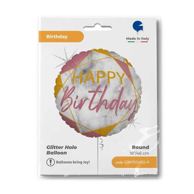 GLOBO R18 MARBLE MATE HB ROSE