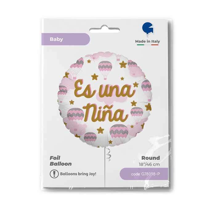 GLOBO R18 ES UNA NINA