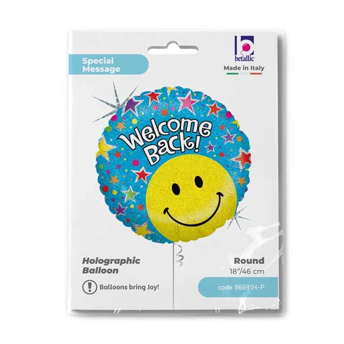 GLOBO WELCOME BACK SMILEY 18PG