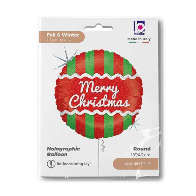 GLOBO CHRISTMAS ICING HOLOG. 1