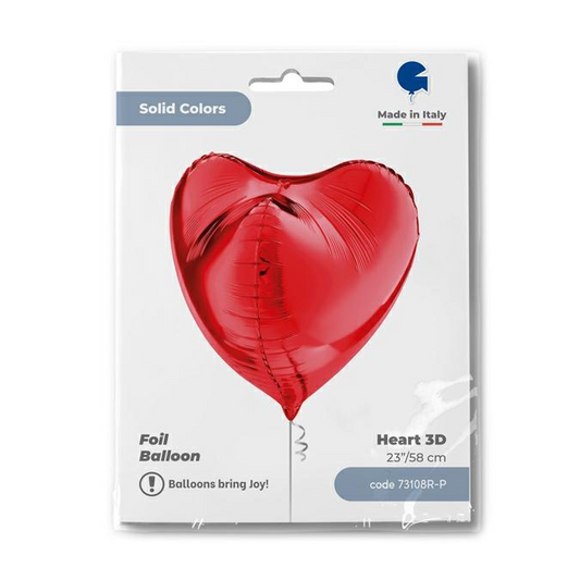 GLOBO HEART RED 3D 23PG