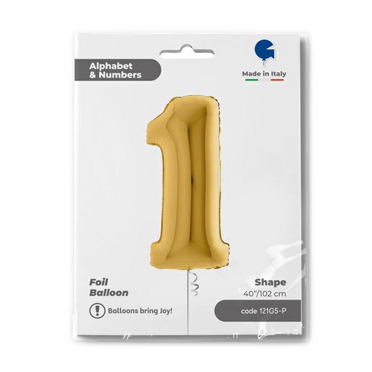 GLOBO NUMBER 1 GOLD5 40PG