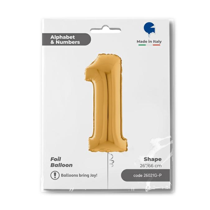 GLOBO NUMBER 1 GOLD 26PG