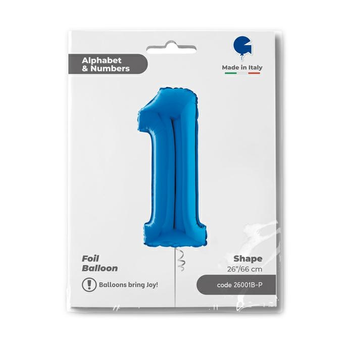 GLOBO NUMBER 1 BLUE 26PG