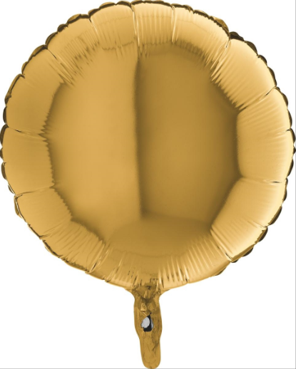 GLOBO REDONDO 18PG GOLD