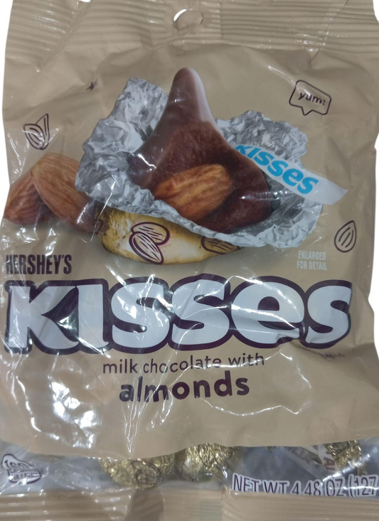 HERSHEYS KISSES W/ALMOND 4.48Z