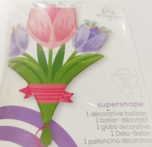 GLOBO SUPERSHAPE FLOR