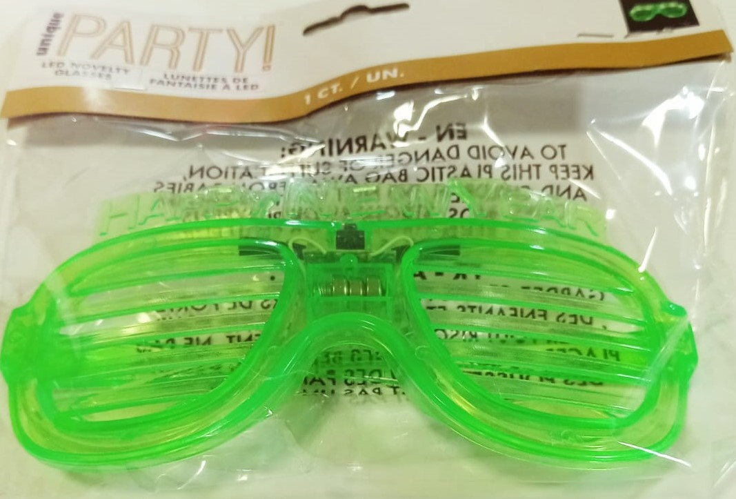 LENTES HNEW YEAR LED VERDE