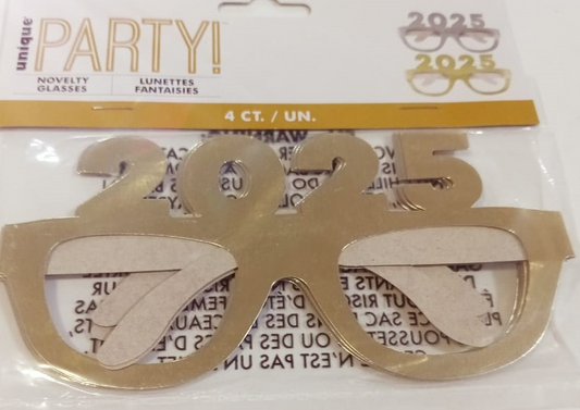 LENTES 2025 PAPEL 4UDS
