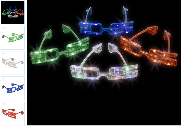 LENTES HAPPY NEW YEAR 2025 UD