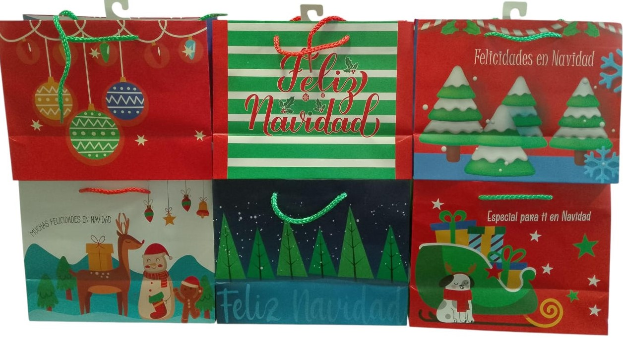 BOLSA NAVIDAD MANU PEQ HRZTL