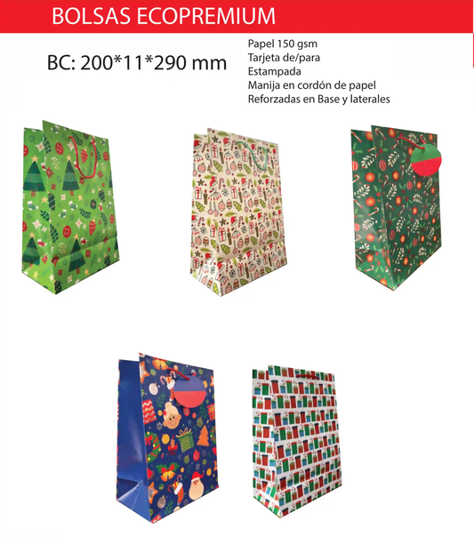 BOLSA REG NAVIDAD BCND