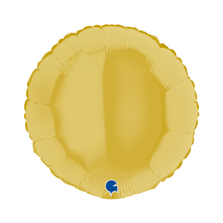 GLOBO REDONDO 18PG AMARILLO PA