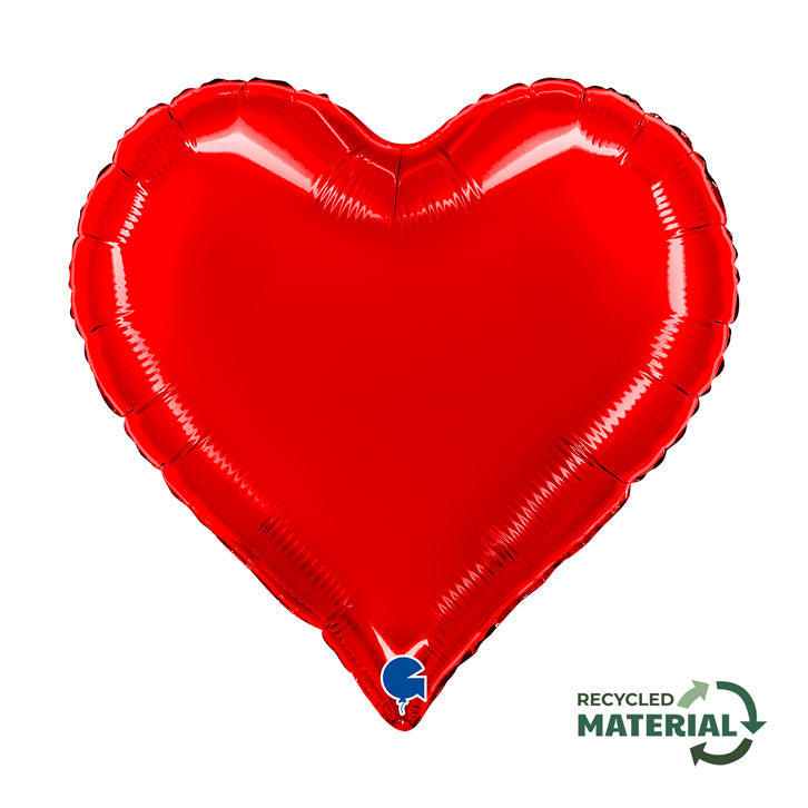 GLOBO 18PG CORAZON ROJO SWEETI