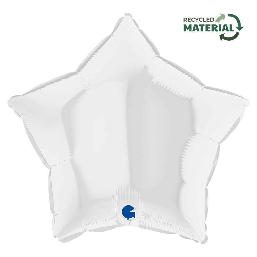 GLOBO ESTRELLA 18PG BLANCO