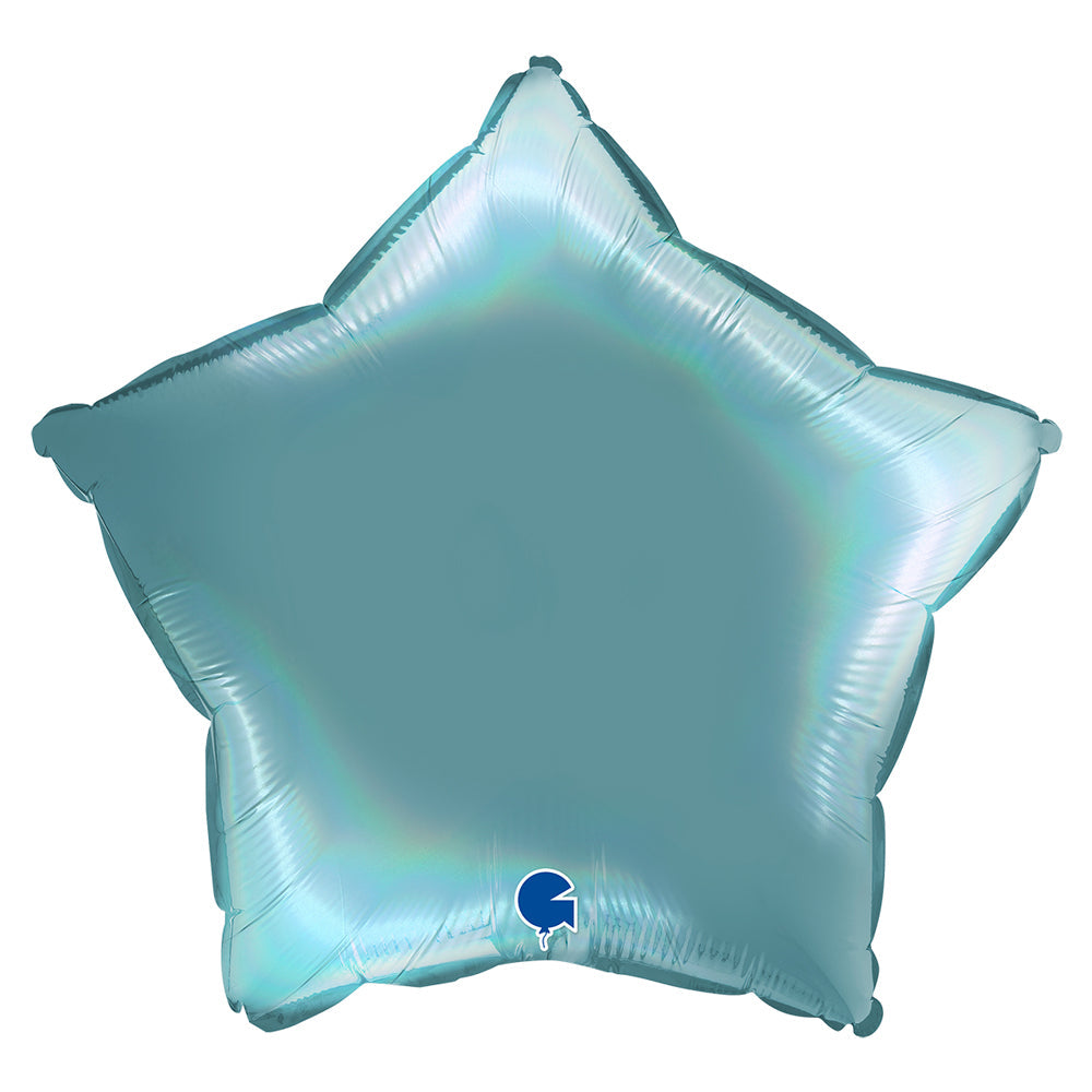 GLOBO ESTRELLA 18PG AZUL TENER