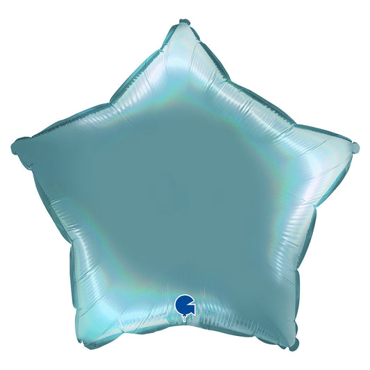 GLOBO ESTRELLA 18PG AZUL TENER