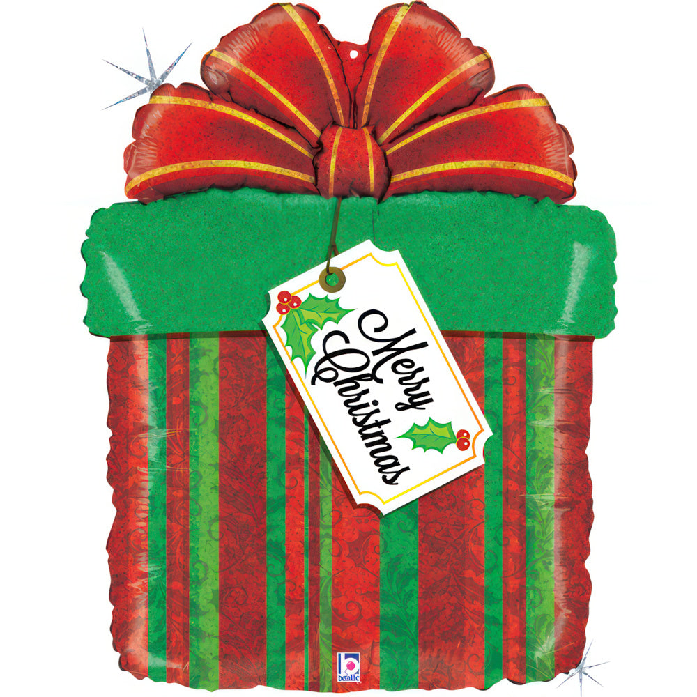 GLOBO 30PG REGALO NAVIDAD