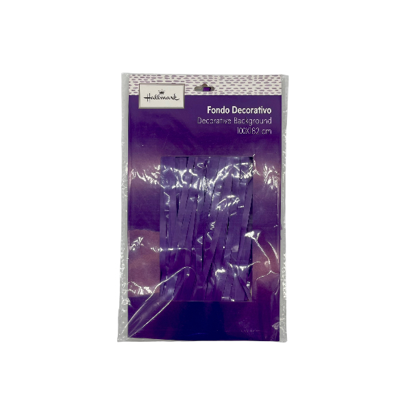 CORTINA DECORATIVA MORADA