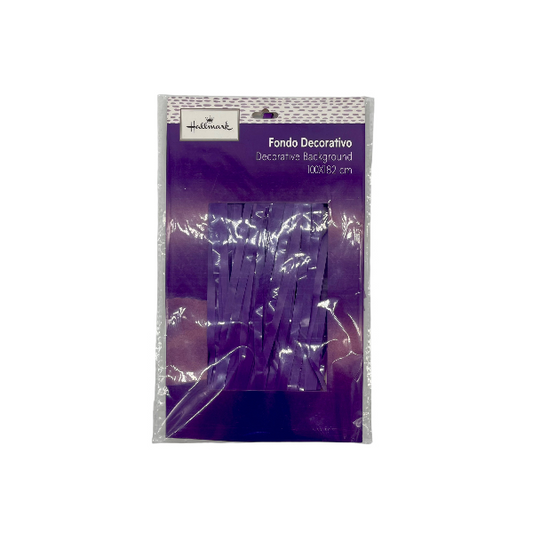 CORTINA DECORATIVA MORADA