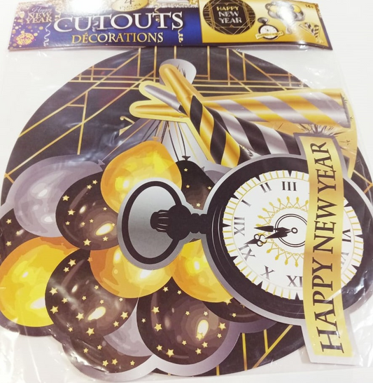 RECORTES NEW YEAR CUTOUTS