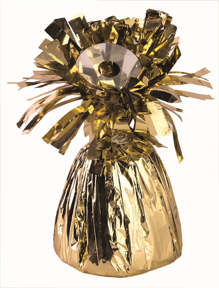 PESAS GLOBOS PEQ DORADA