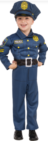 DISFRAZ POLICIA INF MED C/GO