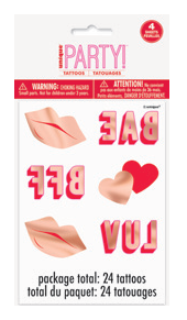 TATOOS SAN VALENTIN 24UDS