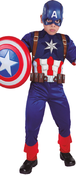 DISFRAZ CAPITAN HEROE INF T08