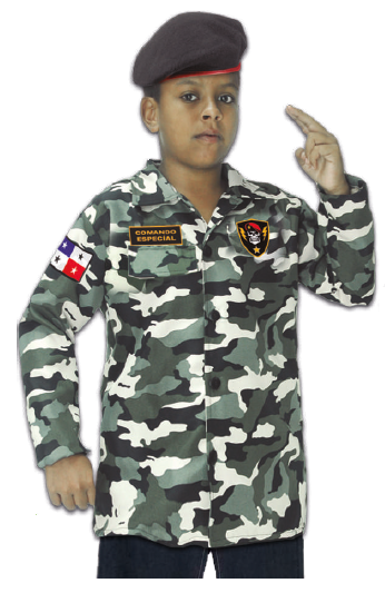 DISFRAZ DRESSUP COMANDO INF4-7
