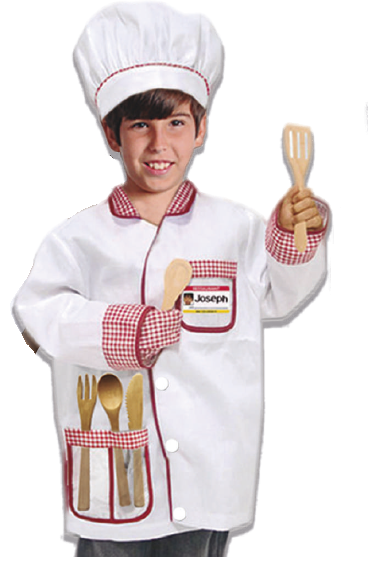 DISFRAZ DRESSUP CHEF INF 4-7 A
