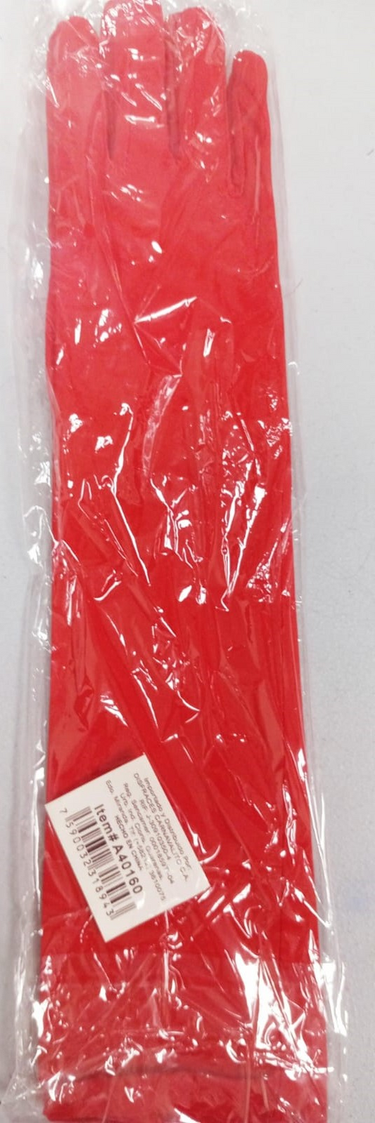 GUANTES ADULTO ROJO
