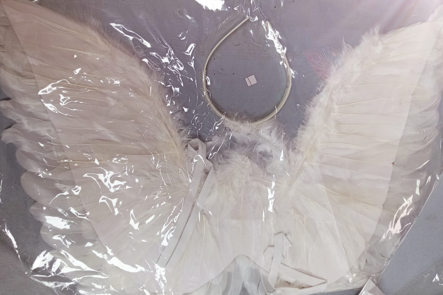 SET AD ALAS HALO ANGEL BLANCAS