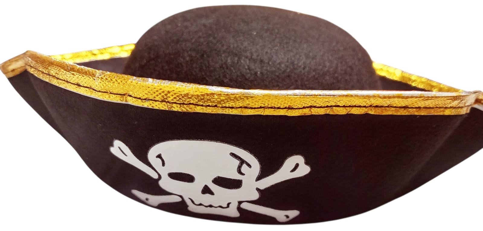 SOMBRERO PIRATA NEGRO