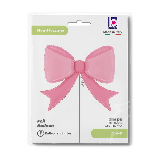 GLOBO 41PG LAZO ROSA SUPERSHAP