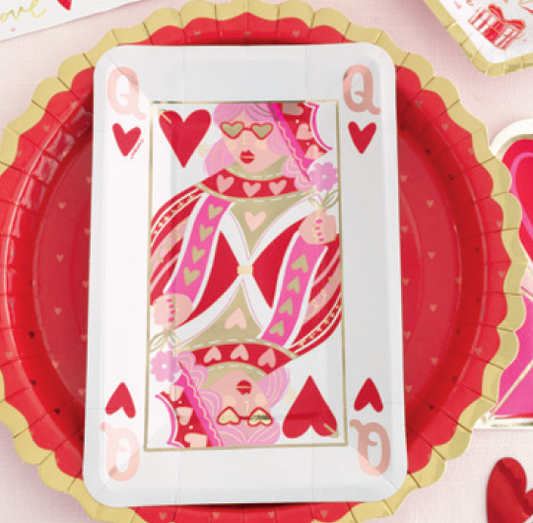 PLATOS 9 X 6PG REINA CRZN