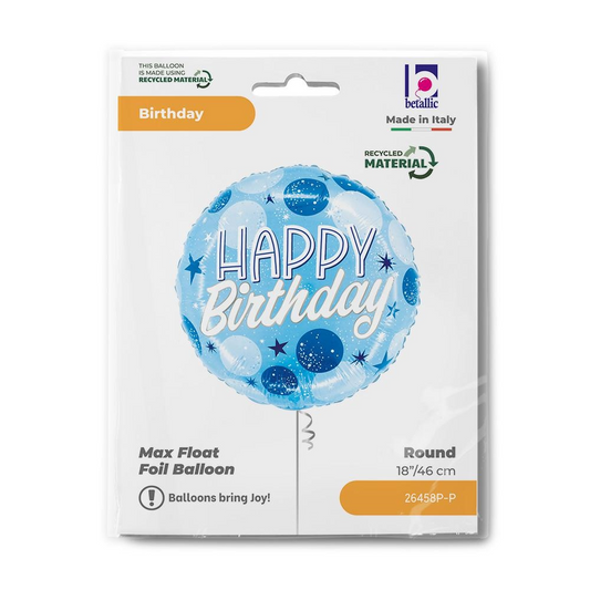 GLOBO R18PG BLUE BDAY SPARK