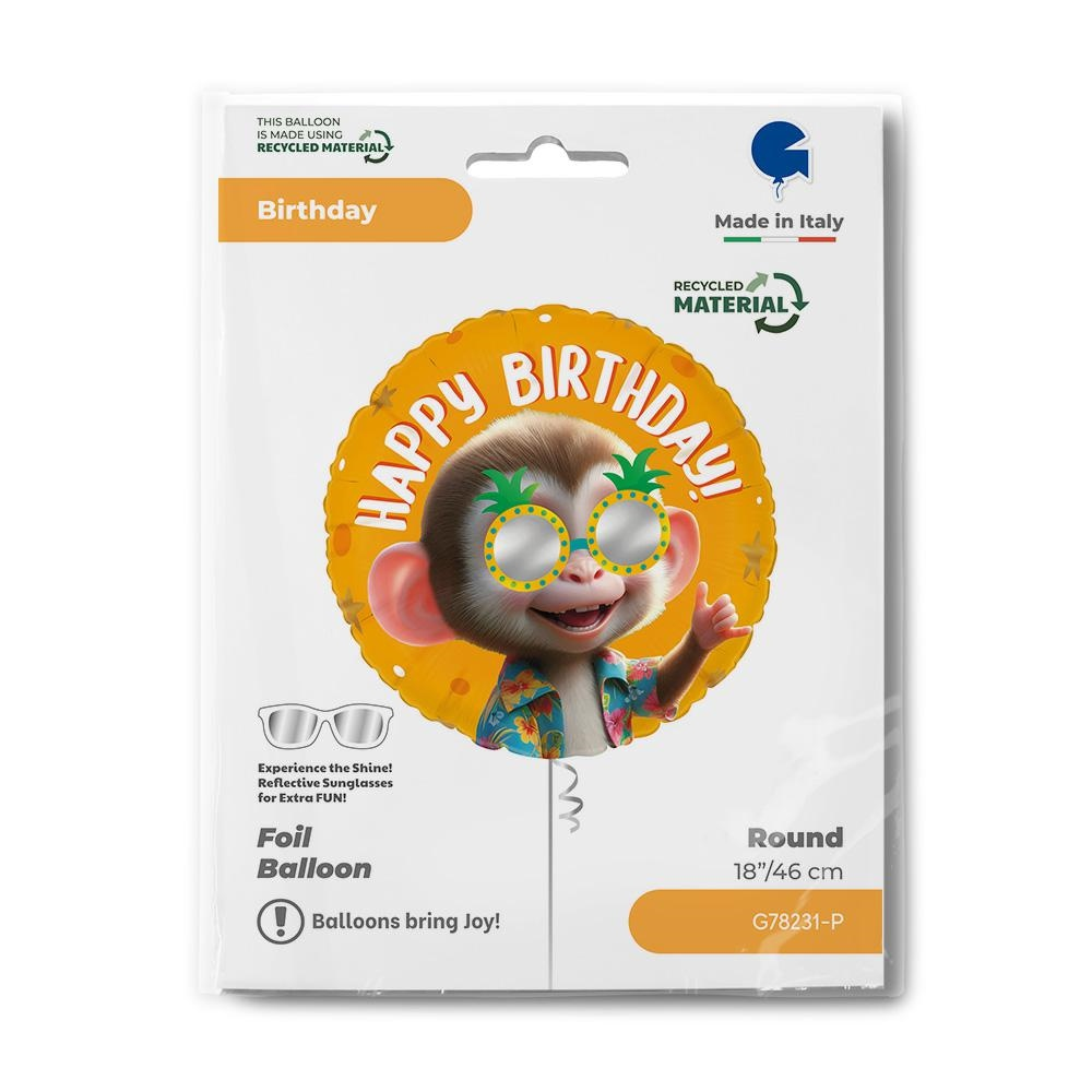 GLOBO 18PG HBDAY MONITO