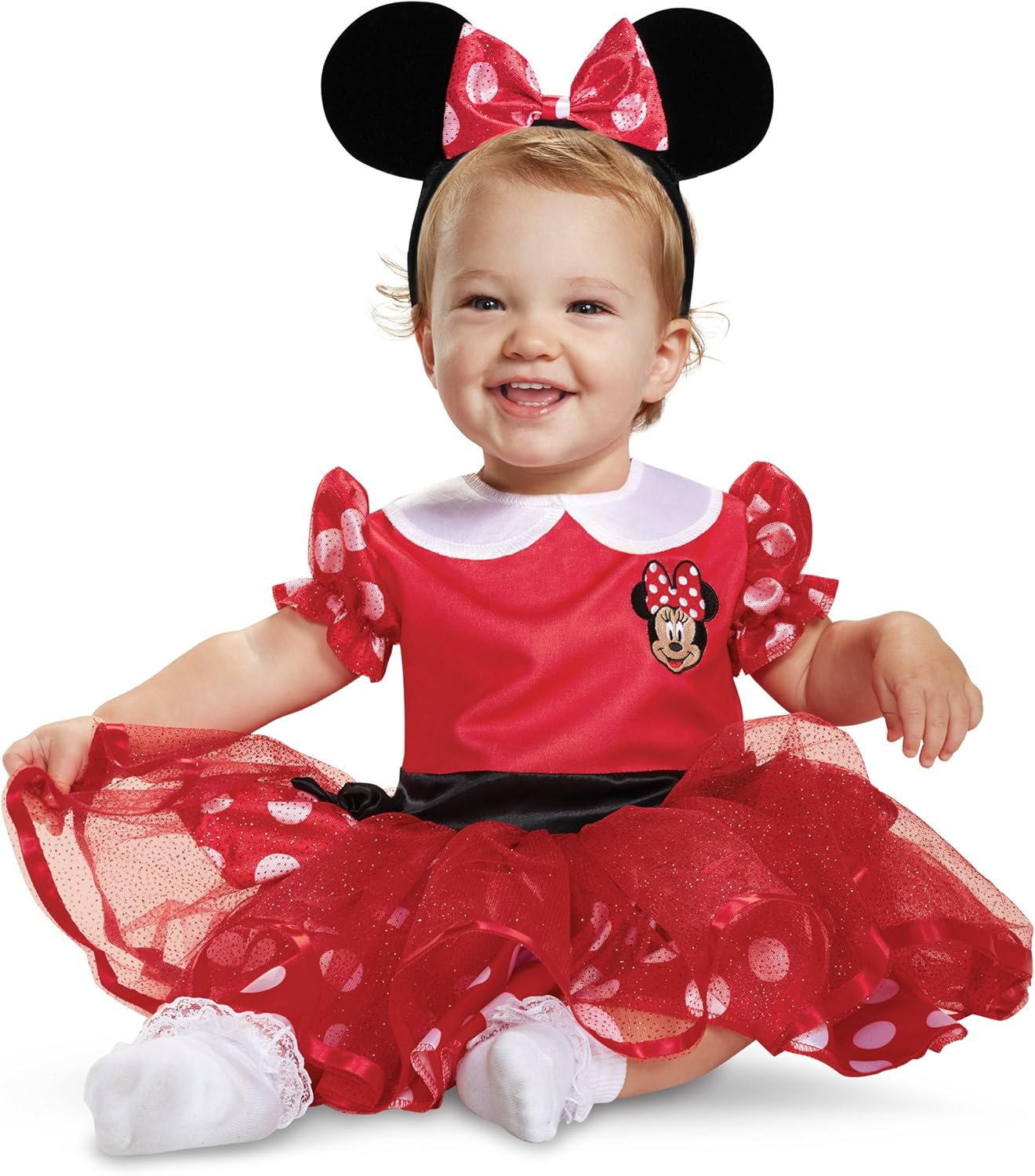 DISFRAZ MINNIE MOUSE RED 6-12M