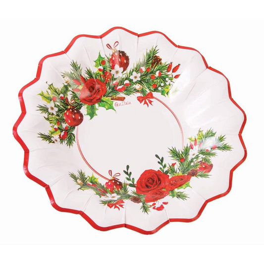 BOWL NAVIDAD 9PG 8UDS