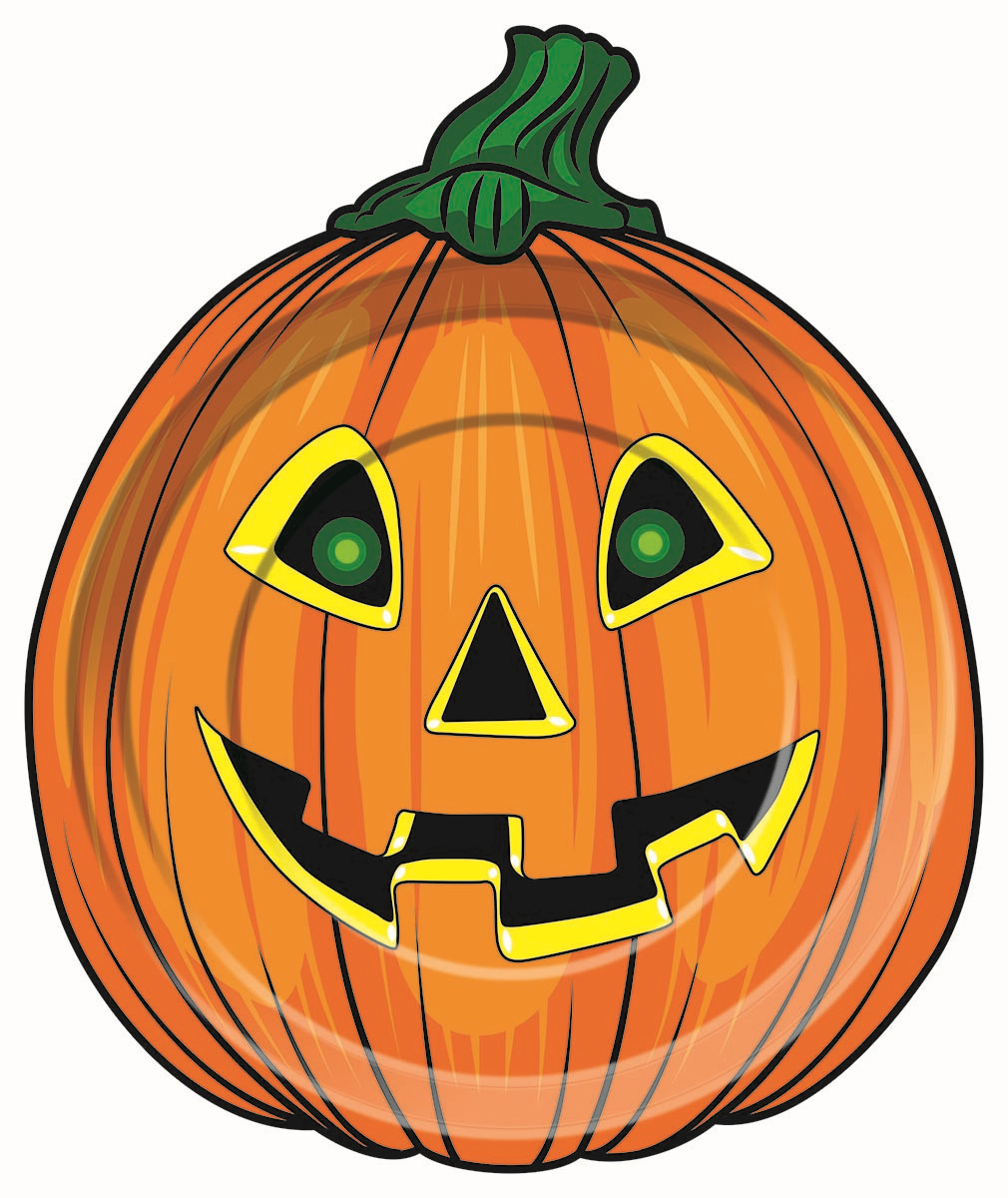 PLATO FORMA CALABAZA 9PG 8UDS